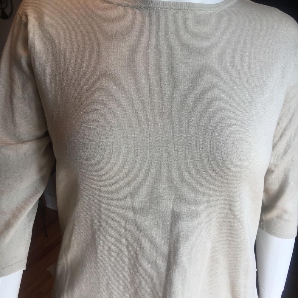 Merona Lightweight Stretch Cream Sweater - 22W/24W